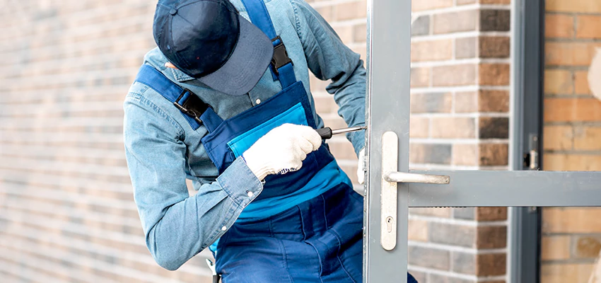 Pivot Storefront Door Locks Installation in Woodcrest, California